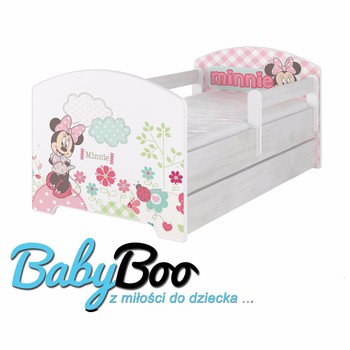 купить Кровать детская Oskar Disney Минни с ящиком и матрасом.