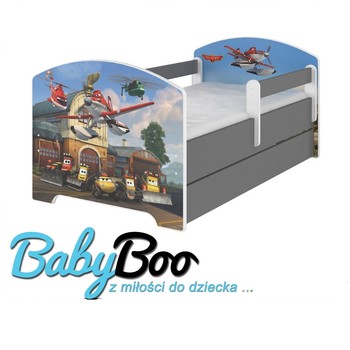 купить Кровать детская Oskar Disney Самолеты с ящиком и матрасом.