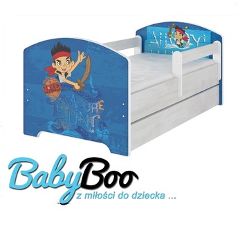 купить Кровать детская Oskar Disney Джейк с ящиком и матрасом.