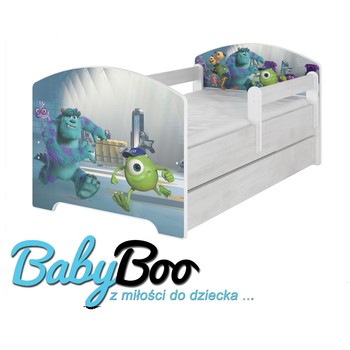 купить Кровать детская Oskar Disney Корпорация монстров с ящиком и матрасом.