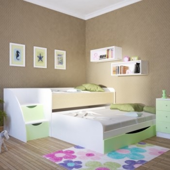 купить Выдвижная двухуровневая кровать Neo8.