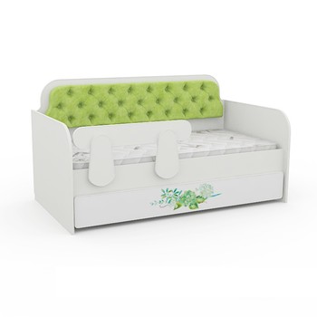 купить Тахта детская Лайм цветок.