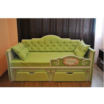 купить Детская кровать от 3-х лет серия Иллюзия 160х80