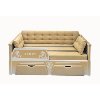 купить Детская кровать от 3-х лет серия Спорт 160х80