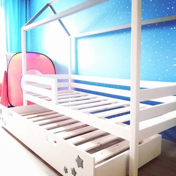 купить Кровать детская Домик 03 с дополнительным спальным местом