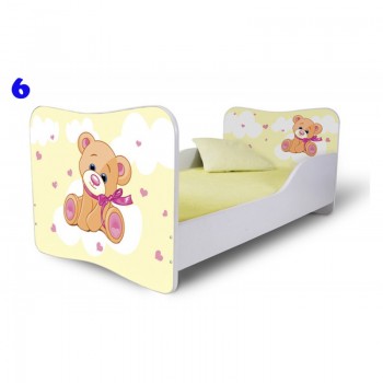 купить Детская кровать от года Nobiko 140x70 Мишутка.