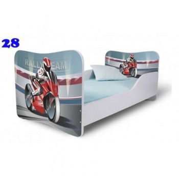 купить Детская кровать Nobiko 140x70 Мото.