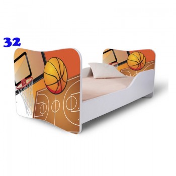 купить Детская кровать Nobiko 140x70 Баскетбол.
